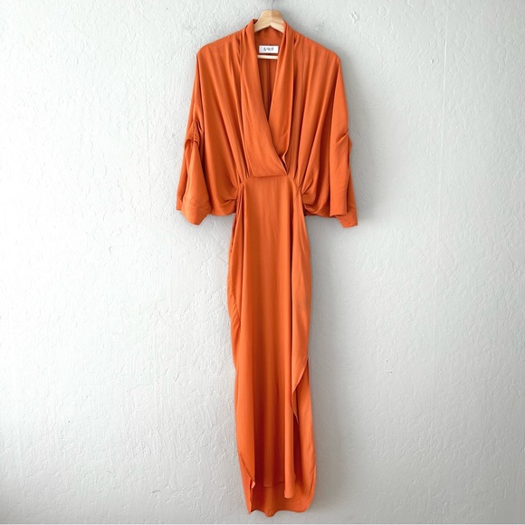 SWF Plunge Midi Dress in Penthouse - Picture 4 of 14